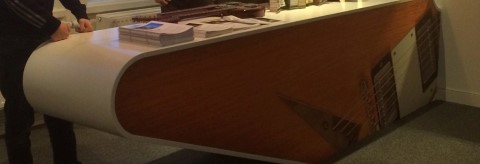 Flying V receptionsdisk